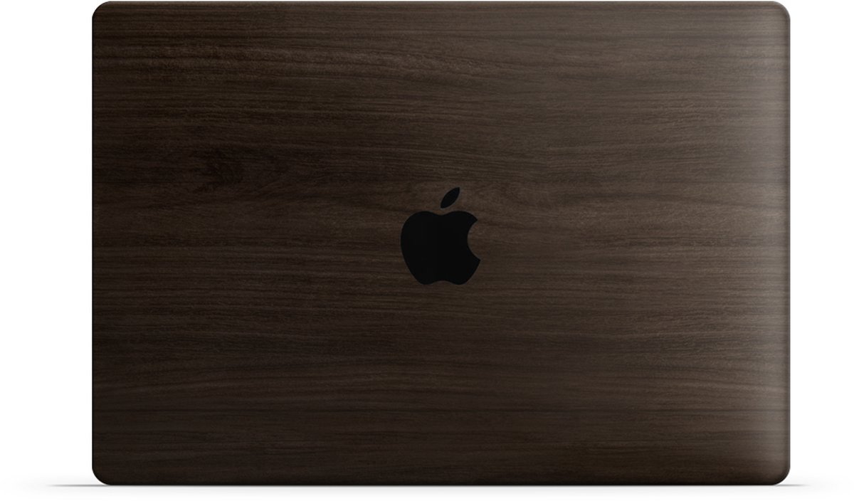 MacBook Pro 13’’ [2022 Met Apple M2 chip] Skin Hout Donker - 3M Sticker